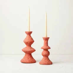 Tall Clay Taper Candle Holder Red - Opalhouse™ Designed With Jungalow™ -Opalhouse Shop GUEST 030eda6c 85df 45b9 bbc4 07bae42656d4