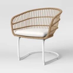 Southport 3pc Motion Patio Chat Set With Metal Legs - Natural/White - Opalhouse™ -Opalhouse Shop GUEST 05ee6aa8 f7b5 4495 9d85 4f3808e03d5f