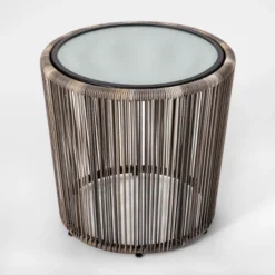 Latigo 3pc Rattan Patio Chat Set, Outdoor Furniture Set - Gray/Brown - Opalhouse™ -Opalhouse Shop GUEST 0e1f3ee5 e7b4 4d67 8e86 0f57299f2786