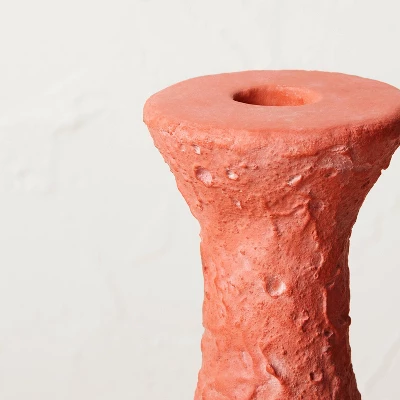 Short Clay Taper Candle Holder Red - Opalhouse™ Designed With Jungalow™ 4 Short Clay Taper Candle Holder Red - Opalhouse™ Designed With Jungalow™ - Image 2
