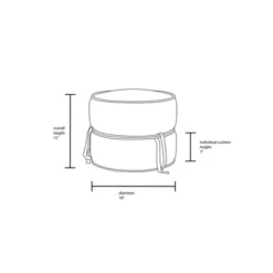 Olivia Round Pouf Rust - Opalhouse™ Designed With Jungalow™ -Opalhouse Shop GUEST 2dec2442 055a 49e6 a91f e3a92174e078