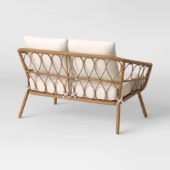 Britanna Patio Loveseat, Outdoor Furniture - Natural - Opalhouse™ -Opalhouse Shop GUEST 3e5f70ee 1fe6 4751 87aa 639e042763e5