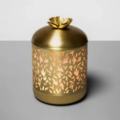 200ml Metal Flower Cutout Color-Changing Oil Diffuser Gold - Opalhouse™ -Opalhouse Shop GUEST 431da1f7 ca99 4f74 9c6c 2443227cdad3