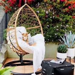 Britanna Patio Hanging Egg Chair - Natural - Opalhouse™ 11 Britanna Patio Hanging Egg Chair - Natural - Opalhouse™ -Opalhouse Shop GUEST 4b072736 06c1 4fa1 8662 422f2020ef23