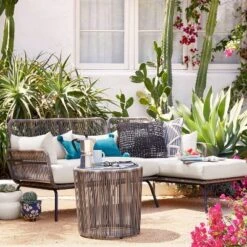 Latigo Patio Sectional Gray/Brown/Linen - Opalhouse™ 13 Latigo Patio Sectional Gray/Brown/Linen - Opalhouse™ -Opalhouse Shop GUEST 58c62a04 f1e9 49d0 af85 6fa1cf870e49