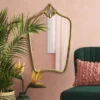 Gilded Decorative Wall Mirror Brass - Opalhouse™ -Opalhouse Shop GUEST 6e3aa6b7 aa80 4518 b148 4aa180e1a2ab