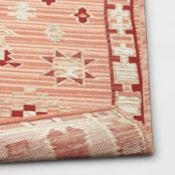 5'x7' Tapestry Rectangular Woven Outdoor Area Rug Red/Pink - Opalhouse™ 7 5'x7' Tapestry Rectangular Woven Outdoor Area Rug Red/Pink - Opalhouse™ -Opalhouse Shop GUEST 77b641b6 dcd1 40f9 b161 7be739e1e714