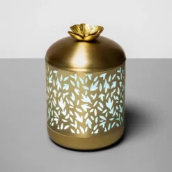 200ml Metal Flower Cutout Color-Changing Oil Diffuser Gold - Opalhouse™ -Opalhouse Shop GUEST 79f633fb 24ef 4306 8f5c 08721e2e4a3a