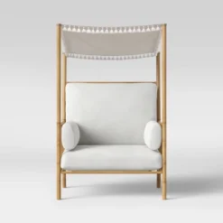 Calla Canopy Patio Accent Chair - White - Opalhouse™ -Opalhouse Shop GUEST 8a59c0aa bec8 47fe 9627 23268adaa029