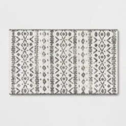 Diamond Printed Accent Aztec Rug Black - Opalhouse™ -Opalhouse Shop GUEST 9a5f0d3a 6dc0 4cc2 a7e1 7c16bb3d54a2