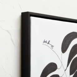 (Set Of 2) 16" X 20" Leaf Duo Framed Canvases Black - Opalhouse™ Designed With Jungalow™ -Opalhouse Shop GUEST 9d1ec918 6e9d 439f 8273 5fbb89b78db2