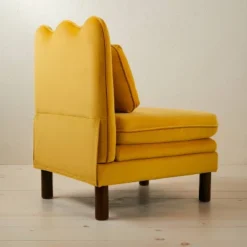 Bencia Slipper Chair Mustard - Opalhouse™ Designed With Jungalow™ -Opalhouse Shop GUEST a0cf3891 5fcb 4e49 b2aa 64b42fb9e215