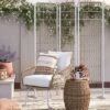 Southport 6' 3 Panel Decorative Patio Screen - Opalhouse™ -Opalhouse Shop GUEST b7b269eb 5e93 4e43 ace4 4492defc8262