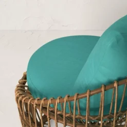 Topanga Club Chair With Ottoman - Blue/Brown - Opalhouse™ Designed With Jungalow™ 15 Topanga Club Chair With Ottoman - Blue/Brown - Opalhouse™ Designed With Jungalow™ -Opalhouse Shop GUEST d55e6c02 0566 4024 be4f e642208a3e0f