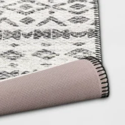 Diamond Printed Accent Aztec Rug Black - Opalhouse™ -Opalhouse Shop GUEST e3046680 f1c2 4786 85e6 13127e4d5137