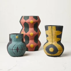 Medium Geo Pattern Vase Yellow - Opalhouse™ Designed With Jungalow™ -Opalhouse Shop GUEST ffdfb76e 4af7 4a2f bf54 eb82c22ddd07 1